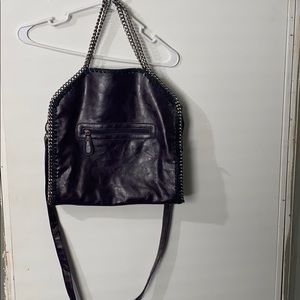 Purple leather Purse